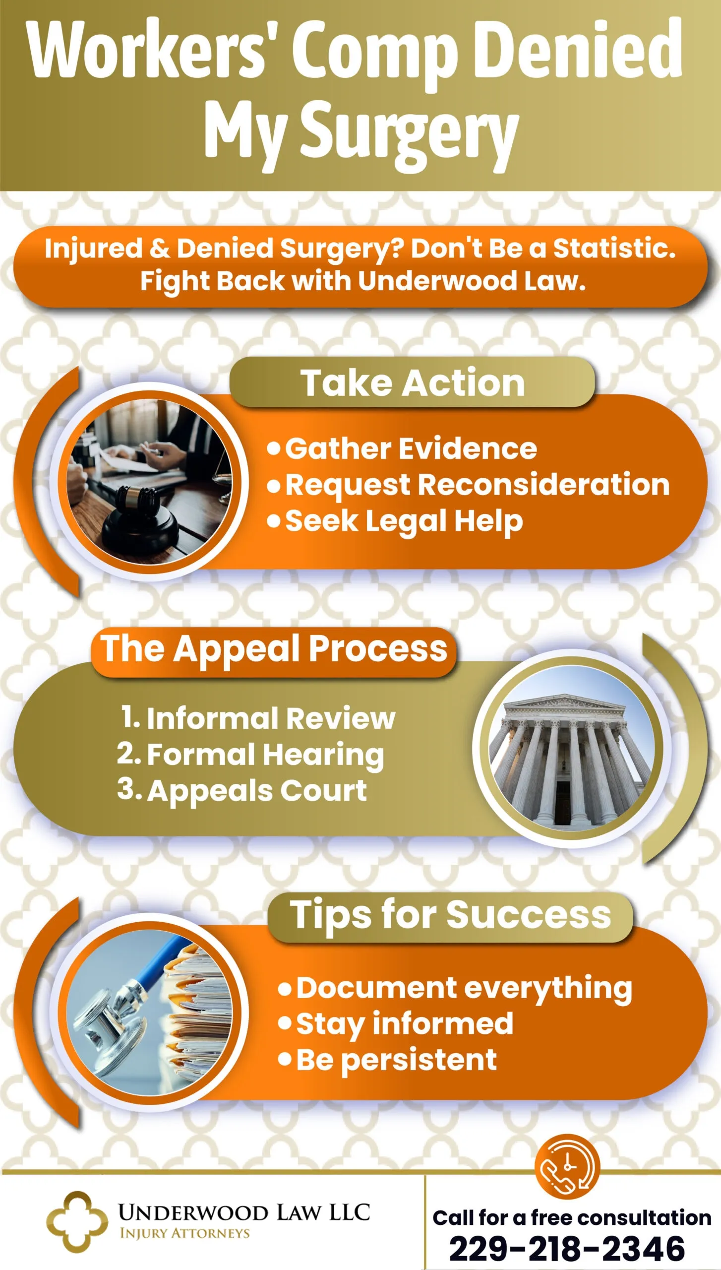 Workers Comp Denied Surgery Lawyer